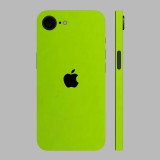 iPhone 16e - Fényes gecko zöld hátlap fólia