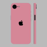 iPhone 16e - Fényes pink hátlap fólia