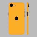 iPhone 16e - Fényes sárga hátlap fólia