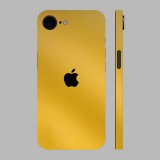 iPhone 16e - Matt króm arany hátlap fólia