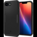 iPhone 16e Spigen Crystal Flex Magsafe Szilikon Telefonvédő Ütésállóság, Magsafe, Fekete (ACS09126)