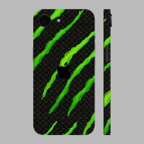 iPhone 16e - Zöld karmolásos hátlap fólia