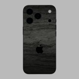 iPhone 17 Pro - Fekete fa mintás hátlap fólia