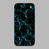 iPhone 17 Pro Max - Kék füstcsíkos hátlap fólia