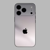 iPhone 17 Pro - Szatén metál sötét szürke hátlap fólia