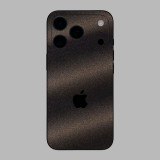 iPhone 17 Pro - Szemcsés matt fekete hátlap fólia