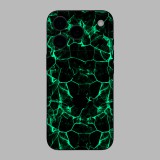 iPhone 17 Pro - Zöld füstcsíkos hátlap fólia