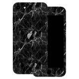 iPhone SE 2020 - Fekete márvány mintás fólia