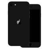 iPhone SE 2020 - Fényes fekete hátlap fólia