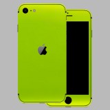 iPhone SE 2020 - Fényes metál lime hátlap fólia