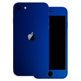 iPhone SE 2020 - Matt króm sötétkék fólia