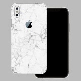 iPhone X - Fehér márvány mintás fólia