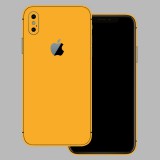 iPhone X - Fényes sárga fólia