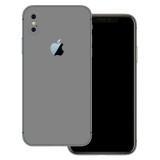 iPhone X - Fényes szürke fólia