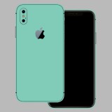 iPhone X - Fényes tiffany blue fólia