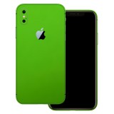 iPhone X - Matt zöld alma fólia