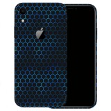 iPhone XR - Kék méhsejt fólia