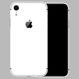 iPhone XR - Matt fehér fólia