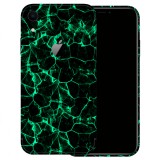 iPhone XR - Zöld füstcsíkos fólia