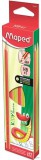 Írástanuló grafitceruza, HB, háromszögletű, MAPED 'Kidy Learn'