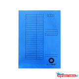 Iratgyűjtő, táblázatos pólyás dosszié A4, 230g. karton Bluering® kék