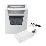 Iratmegsemmisítõ LEITZ IQ Office mikrokonfetti P5 10 lap fehér