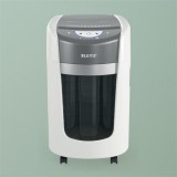Iratmegsemmisítő, mikrokonfetti, 6 lap, LEITZ IQ OptiMax Home Office 225 P5 (E83580000)