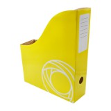 Iratpapucs 8cm, mikrohullámú karton Bluering®, sárga