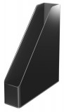 Iratpapucs, műanyag, 73 mm, kettős színhatású, LEITZ Duo, fekete (E53620095)