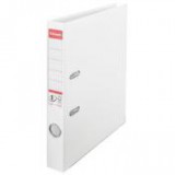 Iratrendező, 50 mm, A4, PP, élvédő sínnel, ESSELTE "Standard", Vivida fehér