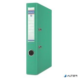 Iratrendező, 50 mm, A4, PP/karton, DONAU 'Szivárvány', türkiz