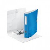 Iratrendező, 65 mm, A4, PP, LEITZ "180 Active Wow", kék