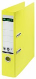 Iratrendező, 80 mm, A4, karton, újrahasznosított, LEITZ 180 Recycle, sárga (E10180015)