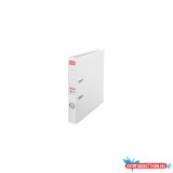 Iratrendezõ A4, 5cm, PP élvédõ sínnel, Esselte Standard Vivida fehér