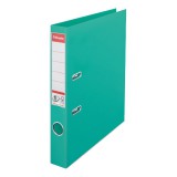 Iratrendezõ A4, 5cm, PP élvédõ sínnel, Esselte Standard Vivida mentazöld
