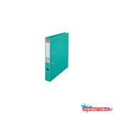 Iratrendezõ A4, 5cm, PP élvédõ sínnel, Esselte Standard Vivida türkiz