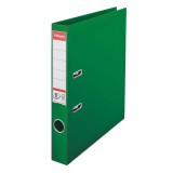 Iratrendezõ A4, 5cm, PP élvédõ sínnel, Esselte Standard Vivida zöld