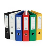 Iratrendezõ A4, 7,5cm, két oldalt PP borítás, Bluering® Premium sárga