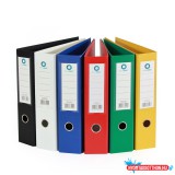 Iratrendező A4, 7,5cm, két oldalt PP borítás, Bluering® Premium sárga