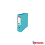Iratrendezõ A4, 7,5cm, PP élvédõ sínnel, Esselte Colour'Ice kék