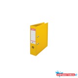 Iratrendezõ A4, 7,5cm, PP élvédõ sínnel, Esselte Standard Vivida sárga