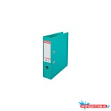Iratrendezõ A4, 7,5cm, PP élvédõ sínnel, Esselte Standard Vivida türkiz