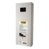 Iratspirál mûanyag FELLOWES 10mm fekete mûanyag spirál 41-55 lap 100 darabos