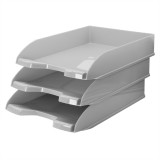 Irattálca mûanyag 345, 345x255x65mm, Bluering®, szürke