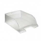 Irattálca, műanyag, LEITZ "Plus Jumbo", víztiszta