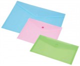 Irattartó tasak, A4, PP, patentos, 160 mikron, PANTA PLAST, pasztellkék (INP410003003)