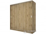 Irim Vegas szekrény 180x59x191 cm, tolóajtók, dakota tölgy