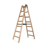 IRIS BEST DRABEST STANDARD 2x7 lépcsős fa létra, összecsukható