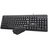 IRIS C-13 USB, Fekete, Vezetékes, Billentyűzet egérrel