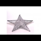 Iris Csillag Dekoráció 40cm - Ezüst (190-08)